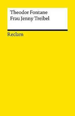 E-Book (epub) Frau Jenny Treibel von Theodor Fontane