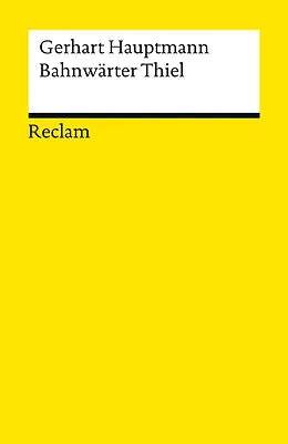 E-Book (epub) Bahnwärter Thiel von Gerhart Hauptmann