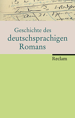 E-Book (epub) Geschichte des deutschsprachigen Romans von Heinrich Detering, Benedikt Jeßing, Volker Meid