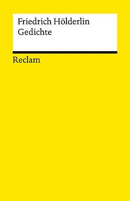 E-Book (epub) Gedichte von Friedrich Hölderlin