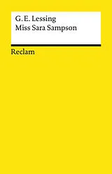 E-Book (epub) Miss Sara Sampson von Gotthold Ephraim Lessing
