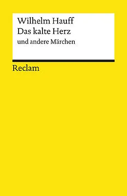 E-Book (epub) Das kalte Herz und andere Märchen von Wilhelm Hauff