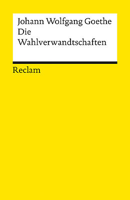 E-Book (epub) Die Wahlverwandtschaften von Johann Wolfgang Goethe
