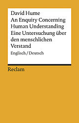 E-Book (epub) An Enquiry Concerning Human Understanding / Eine Untersuchung über den menschlichen Verstand von David Hume