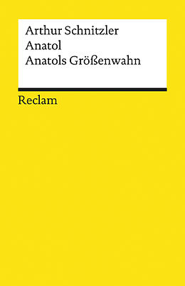 E-Book (epub) Anatol. Anatols Größenwahn von Arthur Schnitzler