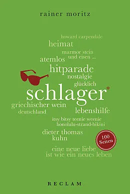 E-Book (epub) Schlager. 100 Seiten von Rainer Moritz