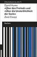 E-Book (epub) Über den Freitod / Über die Unsterblichkeit der Seele von David Hume