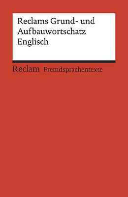 E-Book (epub) Reclams Grund- und Aufbauwortschatz Englisch von Herbert Geisen
