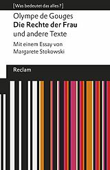 E-Book (epub) Die Rechte der Frau und andere Texte von Olympe de Gouges