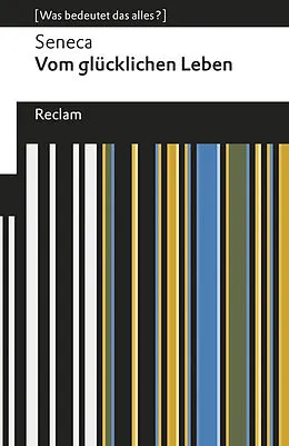 E-Book (epub) Vom glücklichen Leben von Seneca
