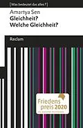 E-Book (epub) Gleichheit? Welche Gleichheit? von Amartya Sen