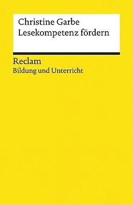 E-Book (epub) Lesekompetenz fördern von Christine Garbe