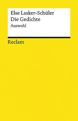 E-Book (epub) Die Gedichte von Else Lasker-Schüler