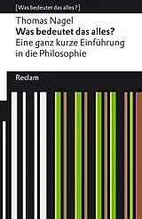 E-Book (epub) Was bedeutet das alles? von Thomas Nagel