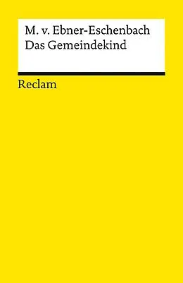 E-Book (epub) Das Gemeindekind von Marie von Ebner-Eschenbach