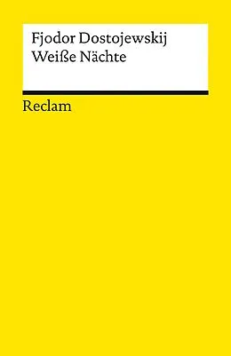 E-Book (epub) Weiße Nächte von Fjodor Dostojewskij