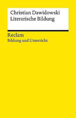 E-Book (epub) Literarische Bildung von Christian Dawidowski