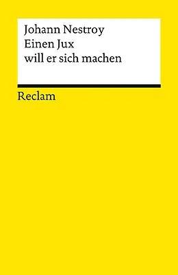 E-Book (epub) Einen Jux will er sich machen von Johann Nestroy