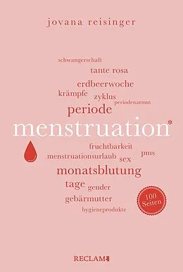 E-Book (epub) Menstruation. 100 Seiten von Jovana Reisinger