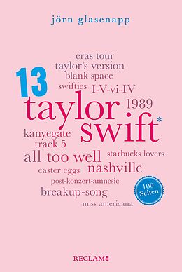 E-Book (epub) Taylor Swift. 100 Seiten von Jörn Glasenapp