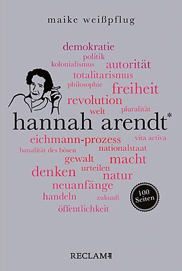 E-Book (epub) Hannah Arendt. 100 Seiten von Maike Weißpflug