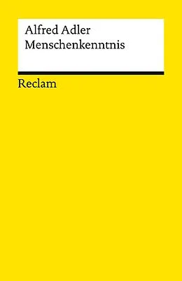 E-Book (epub) Menschenkenntnis von Alfred Adler