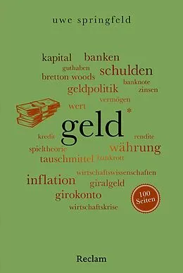E-Book (epub) Geld. 100 Seiten von Uwe Springfeld