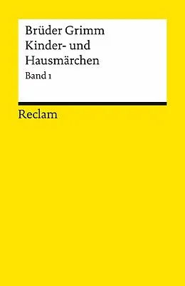 E-Book (epub) Kinder- und Hausmärchen. Band 1: Märchen Nr. 1-86 von Brüder Grimm