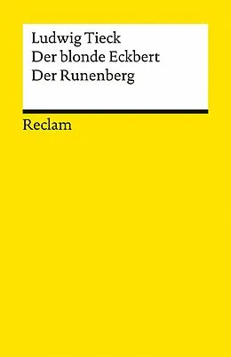 E-Book (epub) Der blonde Eckbert · Der Runenberg. Märchen von Ludwig Tieck
