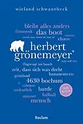 E-Book (epub) Herbert Grönemeyer. 100 Seiten von Wieland Schwanebeck