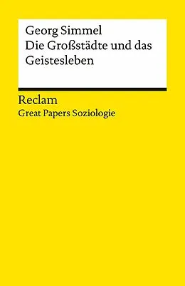 E-Book (epub) Die Großstädte und das Geistesleben von Georg Simmel