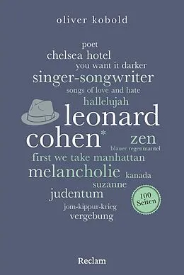 E-Book (epub) Leonard Cohen. 100 Seiten von Oliver Kobold