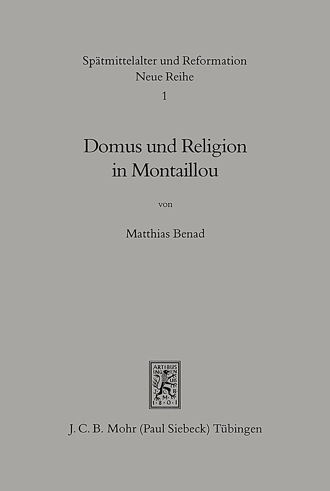 Domus und Religion in Montaillou