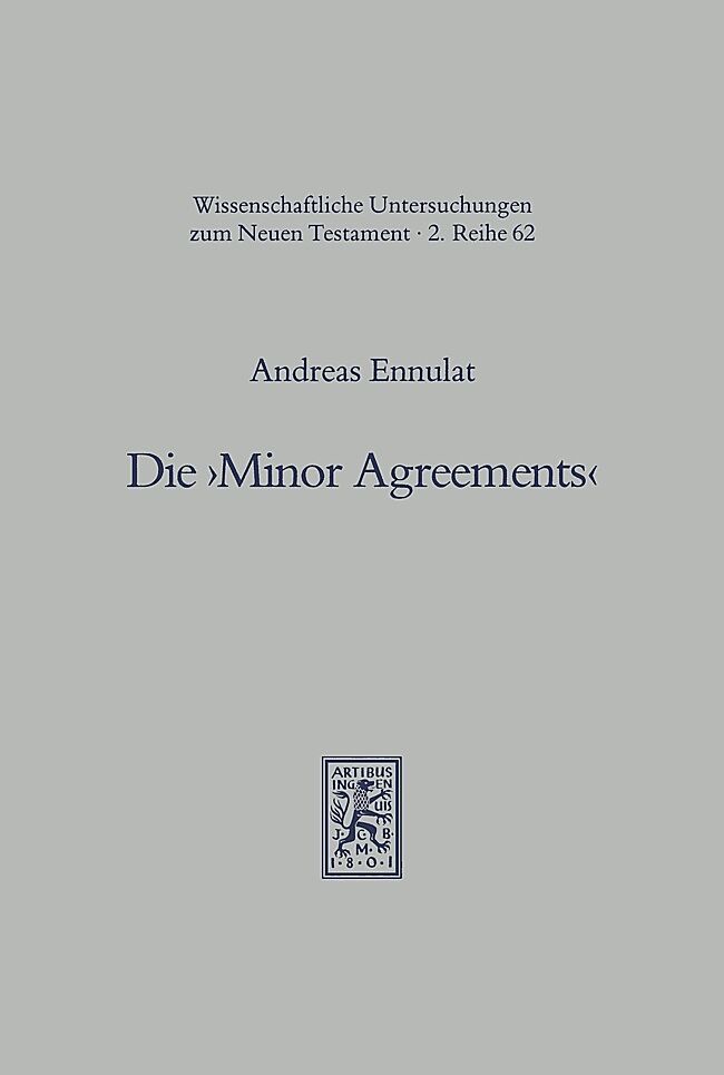 Die "Minor Agreements"