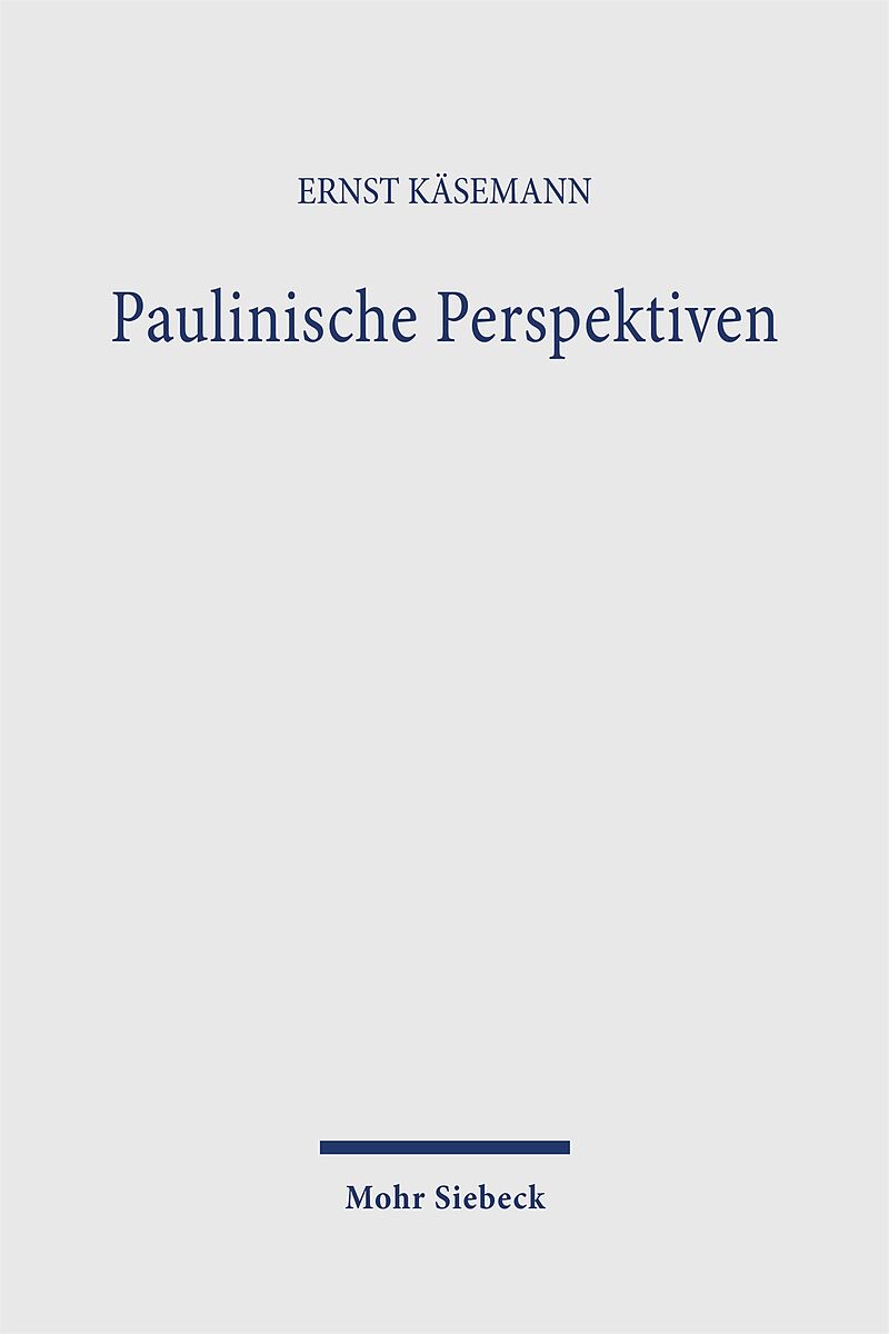 Paulinische Perspektiven