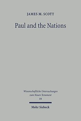 Kartonierter Einband Paul and the Nations von James M. Scott