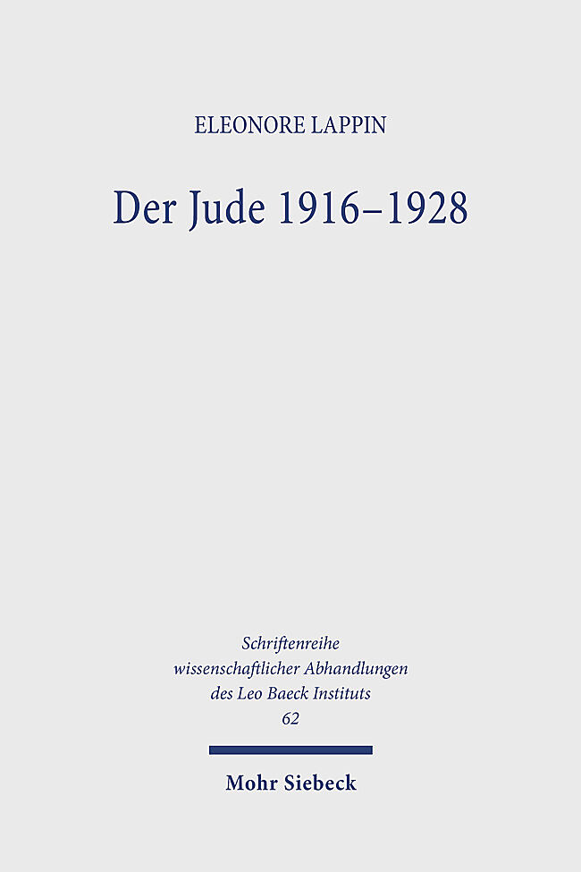 Der Jude 1916-1928