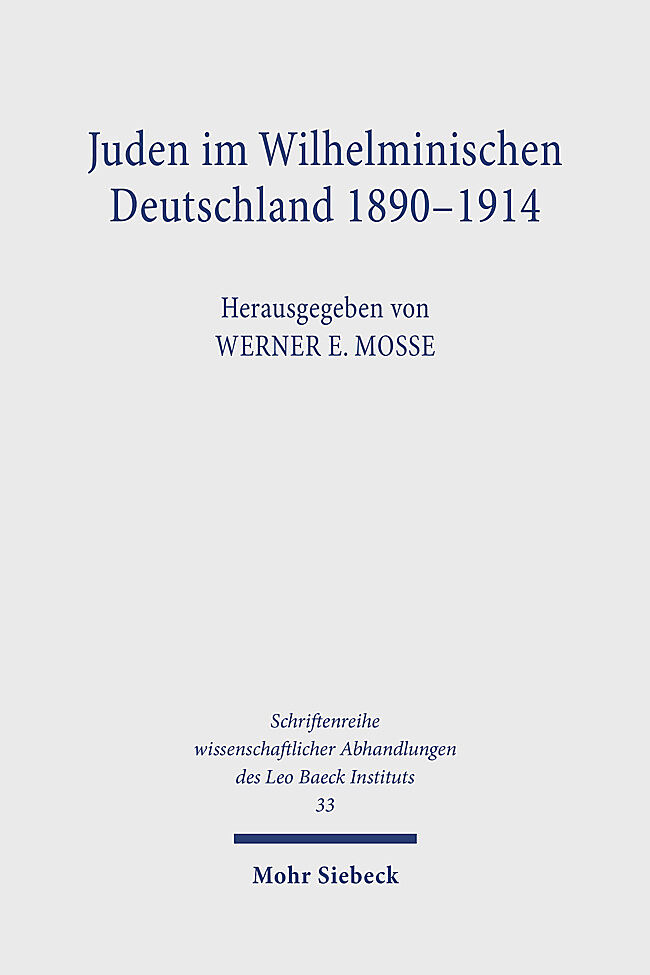 Juden im Wilhelminischen Deutschland 1890-1914