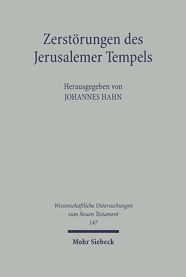 Zerstörungen des Jerusalemer Tempels