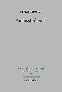 Fester Einband Paulusstudien von Otfried Hofius