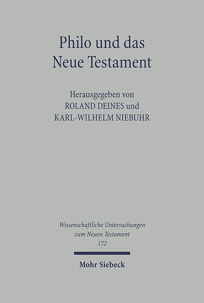 Philo und das Neue Testament