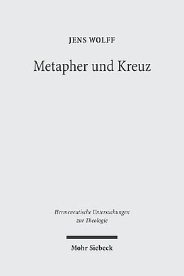 Fester Einband Metapher und Kreuz von Jens Wolff