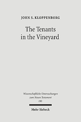 Fester Einband The Tenants in the Vineyard von John S. Kloppenborg