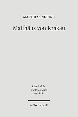 Fester Einband Matthäus von Krakau von Matthias Nuding