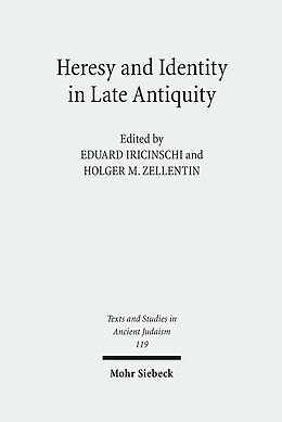 Livre Relié Heresy and Identity in Late Antiquity de 