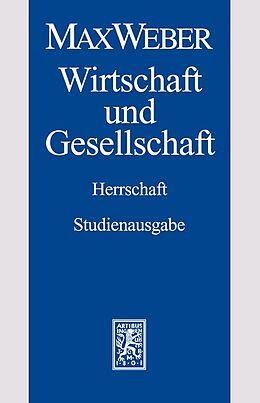 Kartonierter Einband Max Weber-Studienausgabe von Max Weber