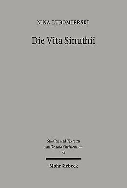 Kartonierter Einband Die Vita Sinuthii von Nina Lubomierski