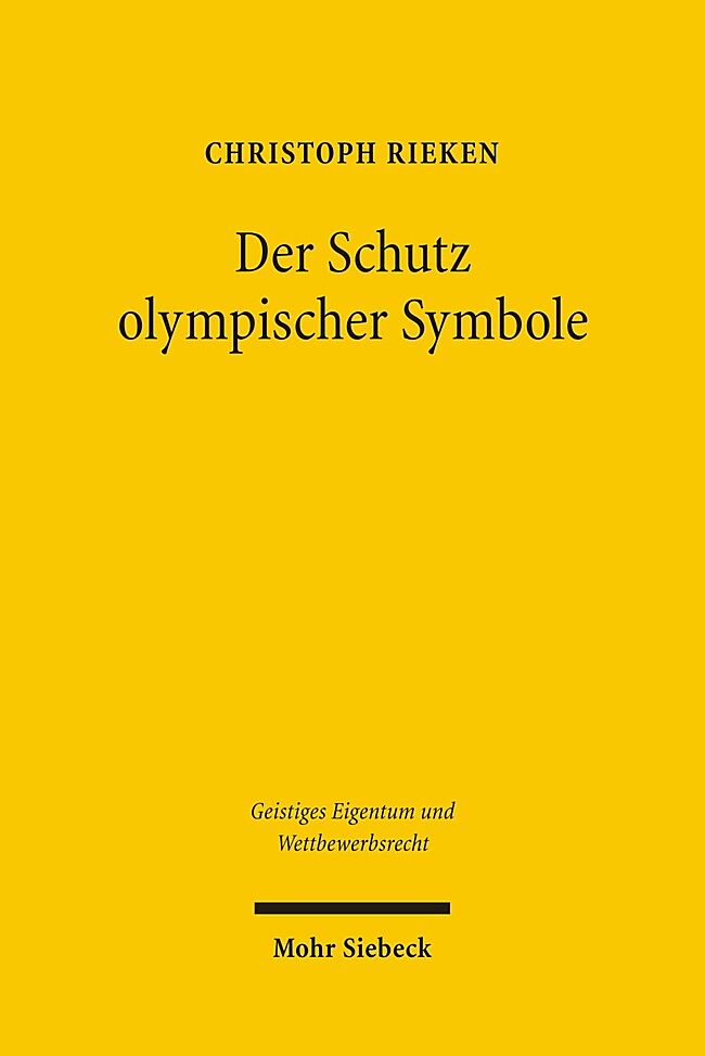 Der Schutz olympischer Symbole