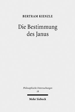 Fester Einband Die Bestimmung des Janus von Bertram Kienzle