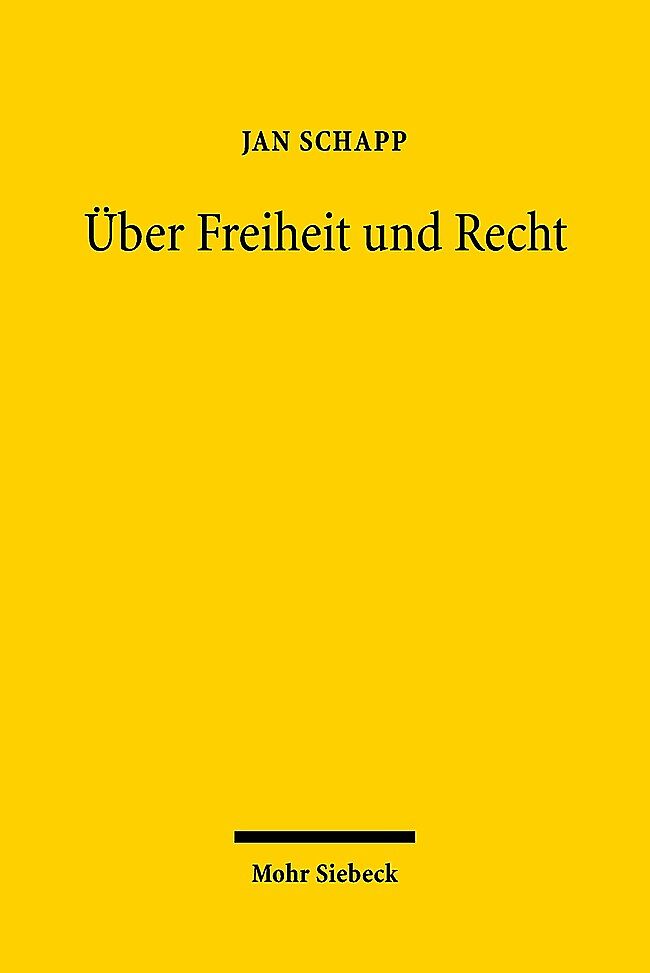 Über Freiheit und Recht